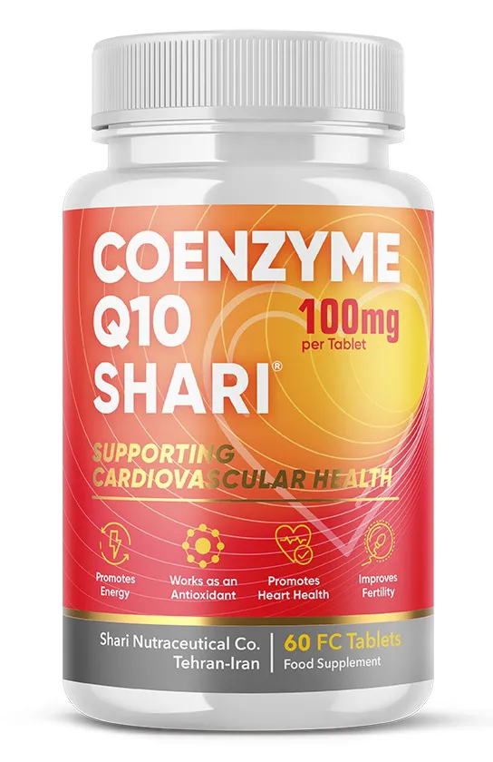 تصویر Coenzyme Q10 SHARI 100 mg Tablet
